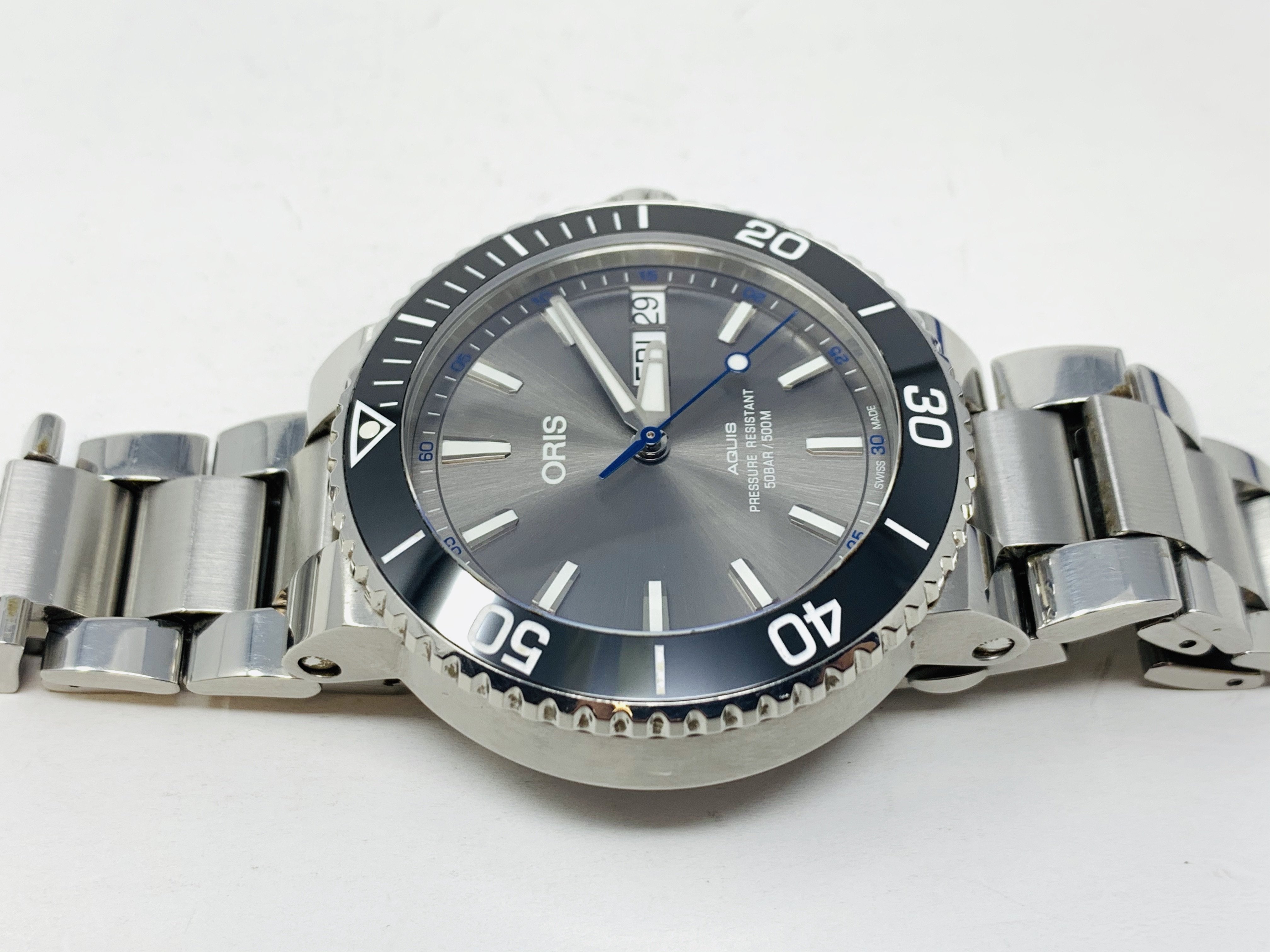 FS Oris Aquis Hammerhead Limited Edition Watch 01 752 7733 4183