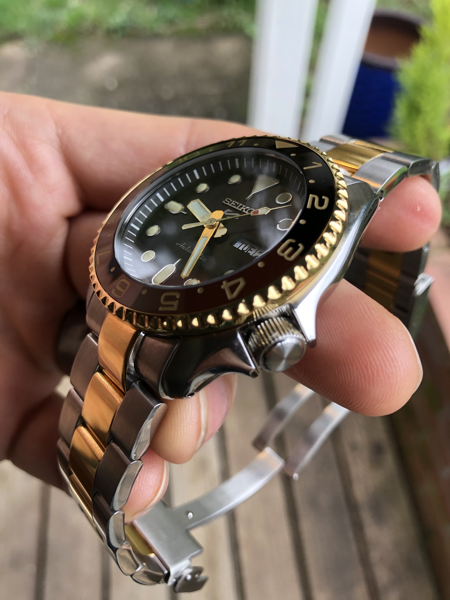 WTS] Seiko “5KX” SRPD95 Root Beer Mod | WatchCharts Marketplace