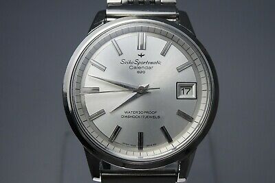 Vintage 1965 JAPAN SEIKO SPORTSMATIC CALENDAR 820 7625-8961