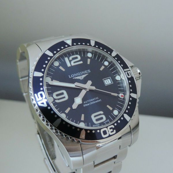 Longines Hydro Conquest 44 - Automatic - blaues ZB - Full Set - Ref ...