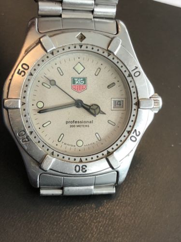 Tag Heuer 962.206 -2 Professional 2000 Watch Men's 200m Grey