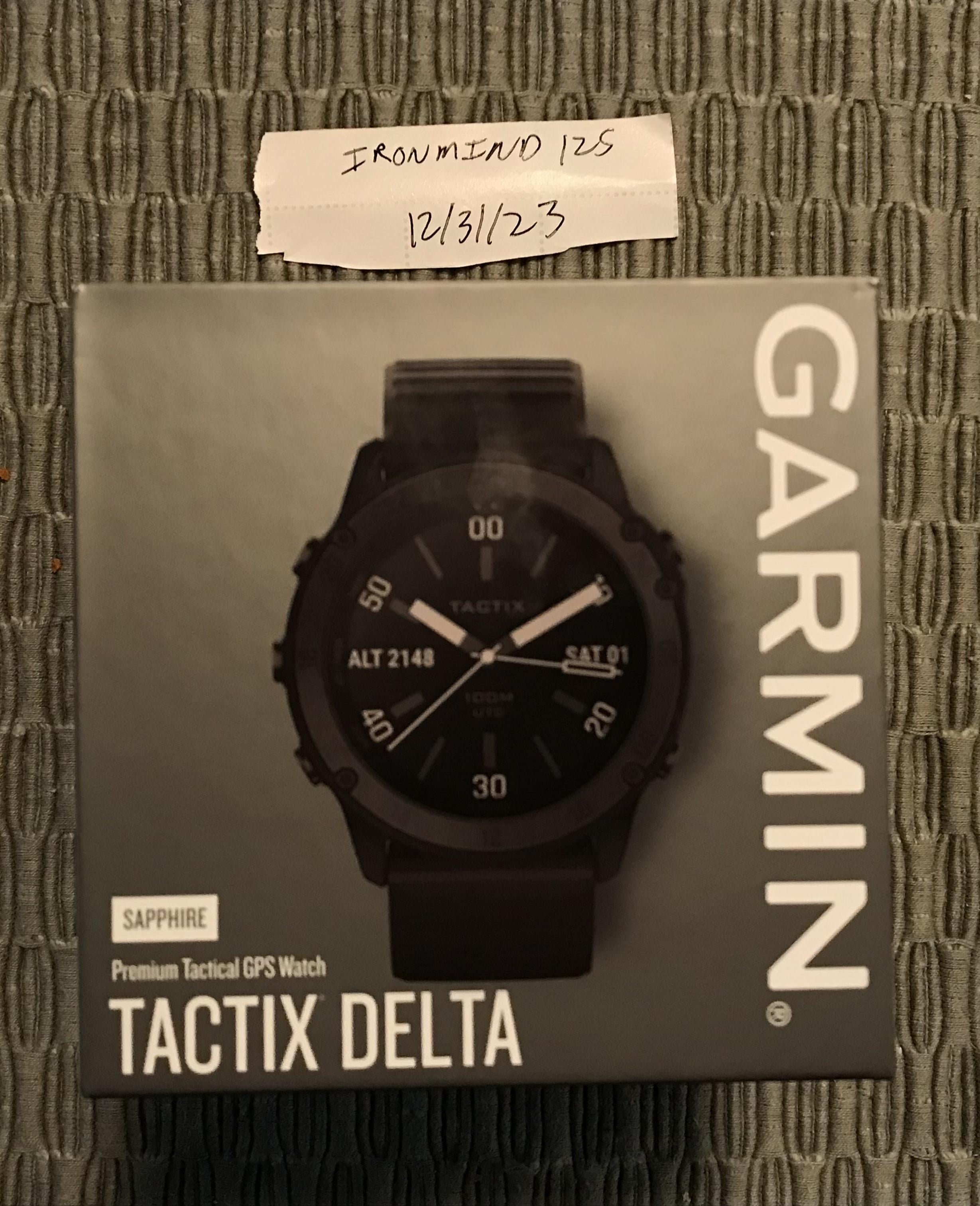 Garmin tactix Delta Sapphire Edition Premium Tactical GPS Watch