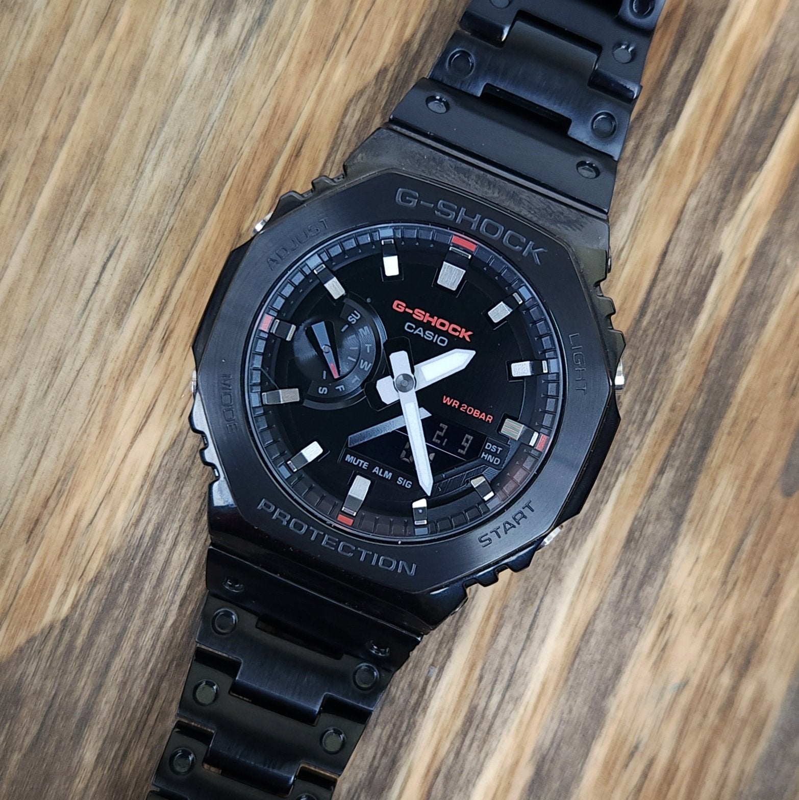 Casio G-Shock GM2100CB-1A Steel Bezel Utility Series | WatchCharts 