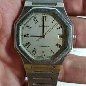 Vintage Rare Lassale Twin Quartz Seiko Japan 9442-5009 Watch(NOT