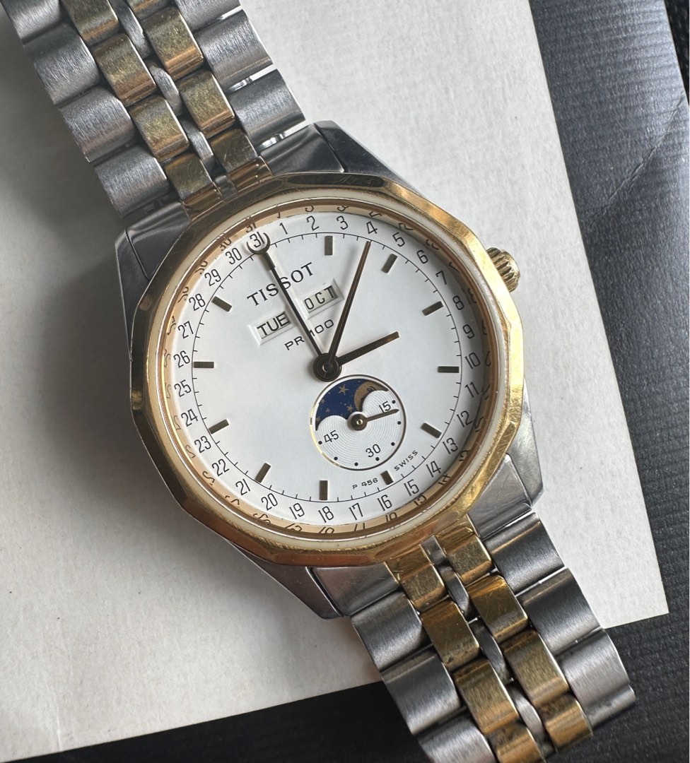 Tissot pr 100 online moonphase