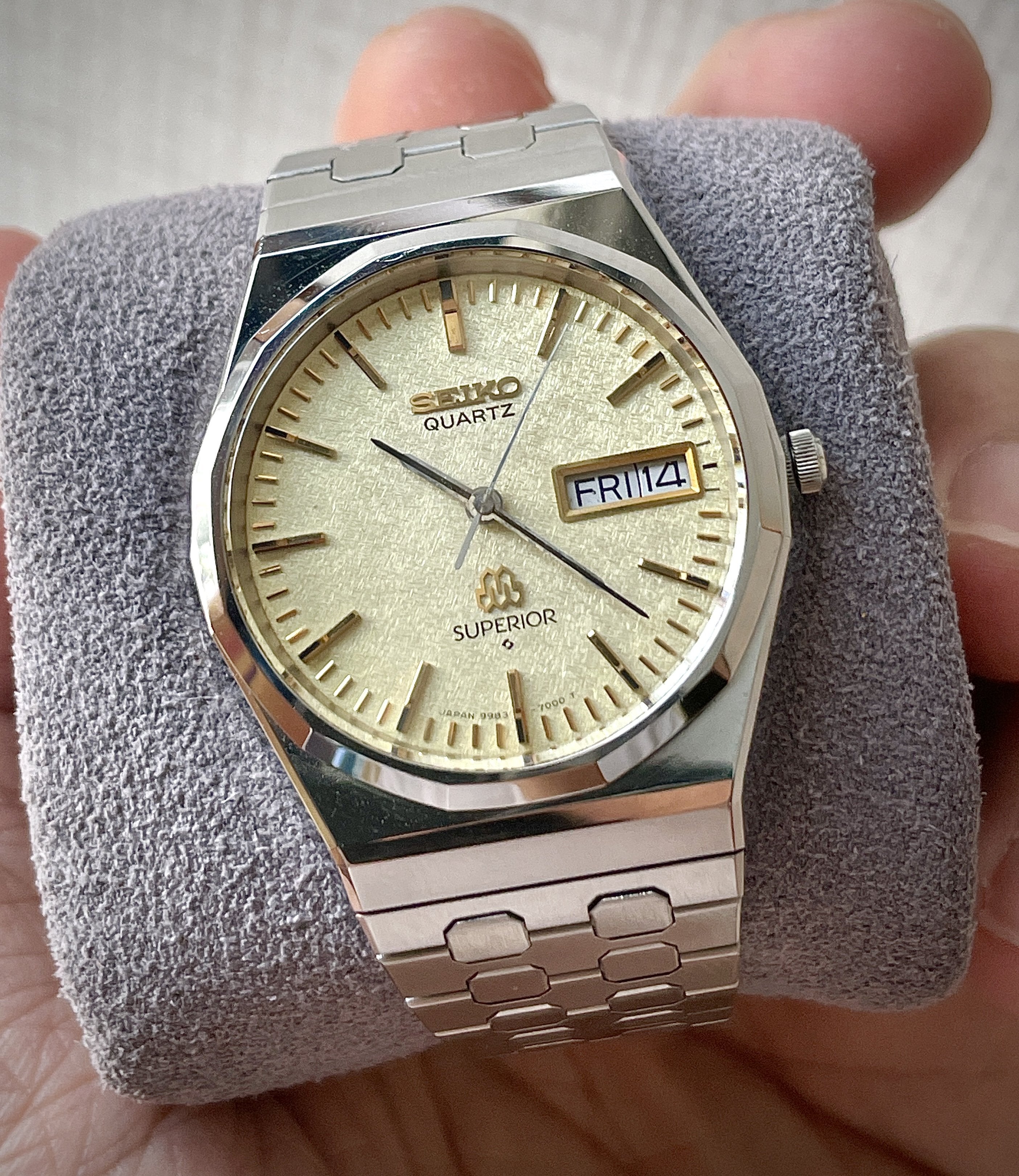 Seiko “Royal Oak” 9983 7000 Twin Quartz Superior