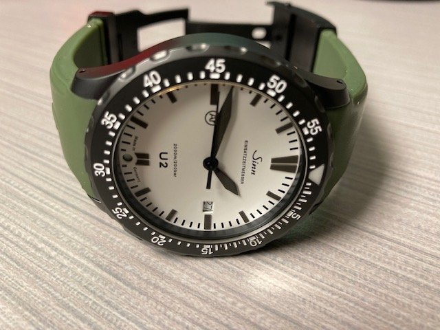 Sinn U2 W Limited Edition on Rubber Strap 1 of 100 WatchCharts