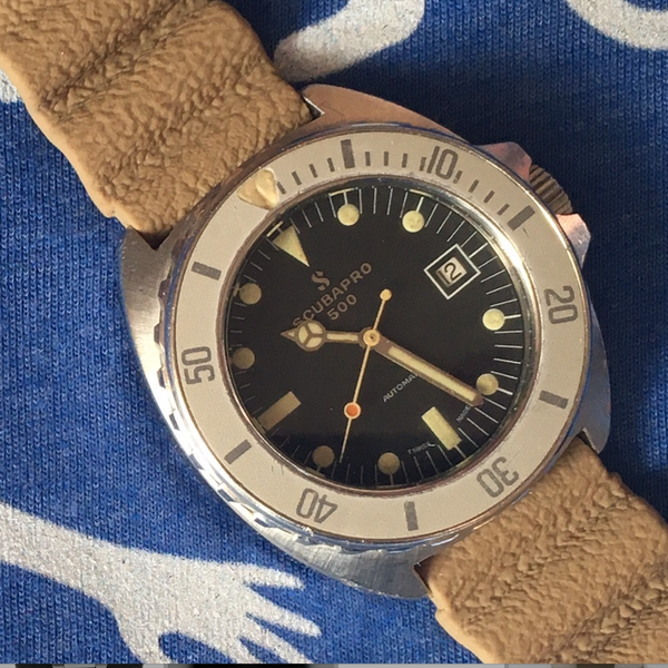 [$1,495 USD] Scubapro 500 automatic (1970s) | WatchCharts Marketplace