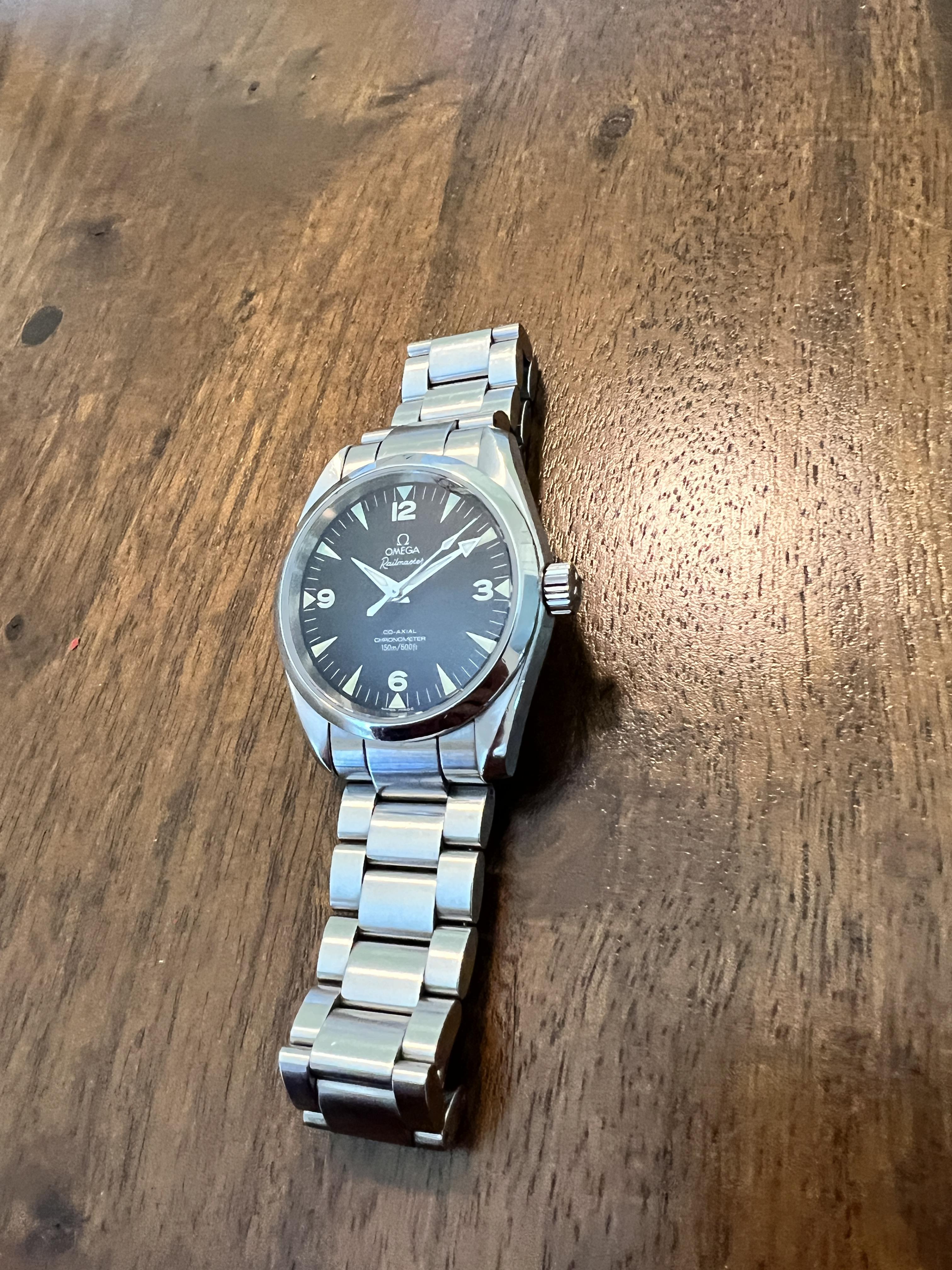 Omega 2025 36mm railmaster