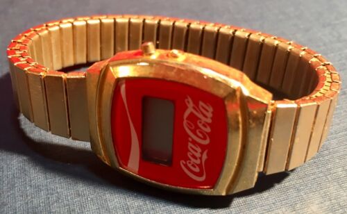 coca cola digital watch