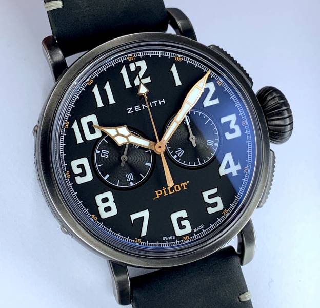 Zenith 2024 pilot black