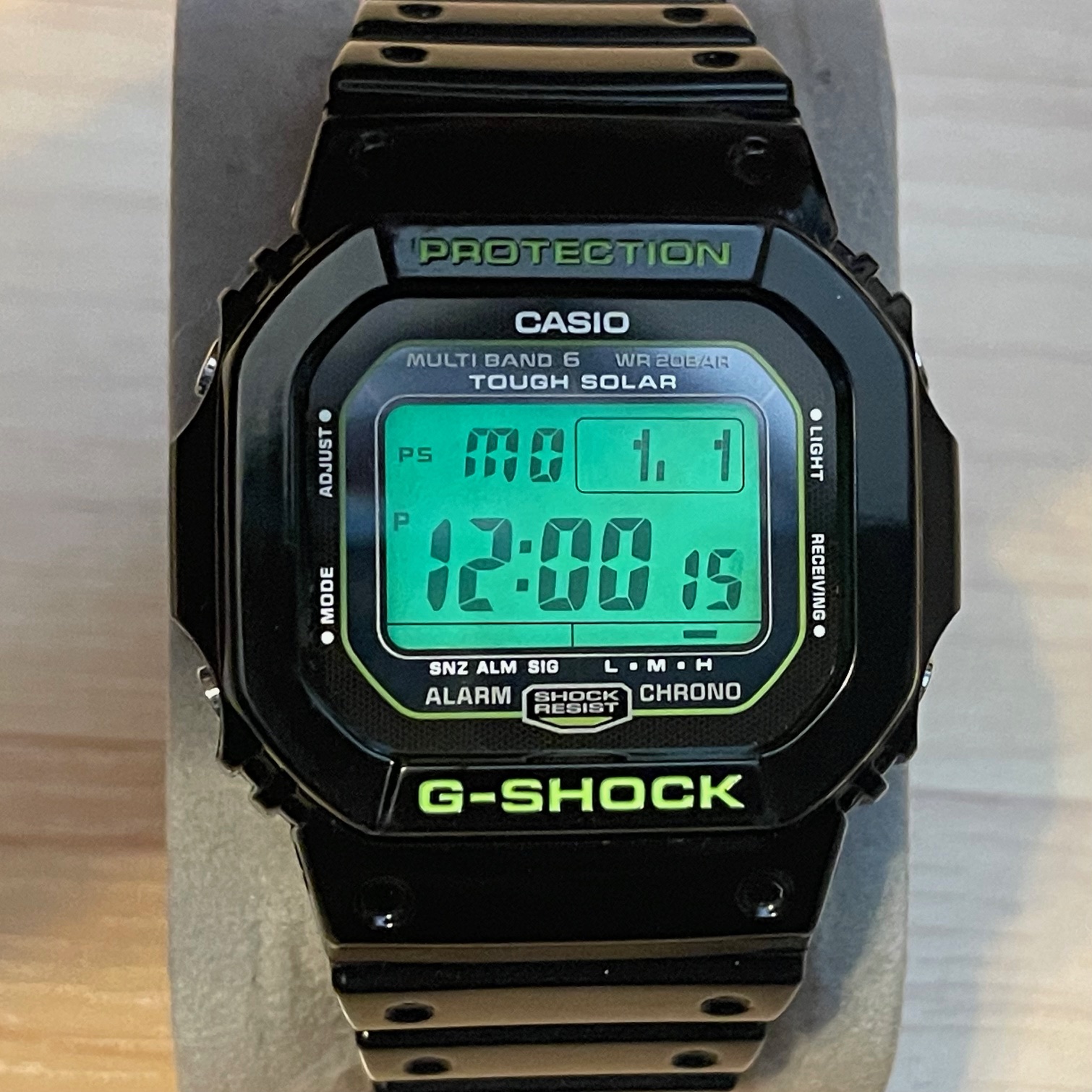 WTS] Casio G-Shock GW-M5610B-1 “Zombie” Tough Solar Atomic