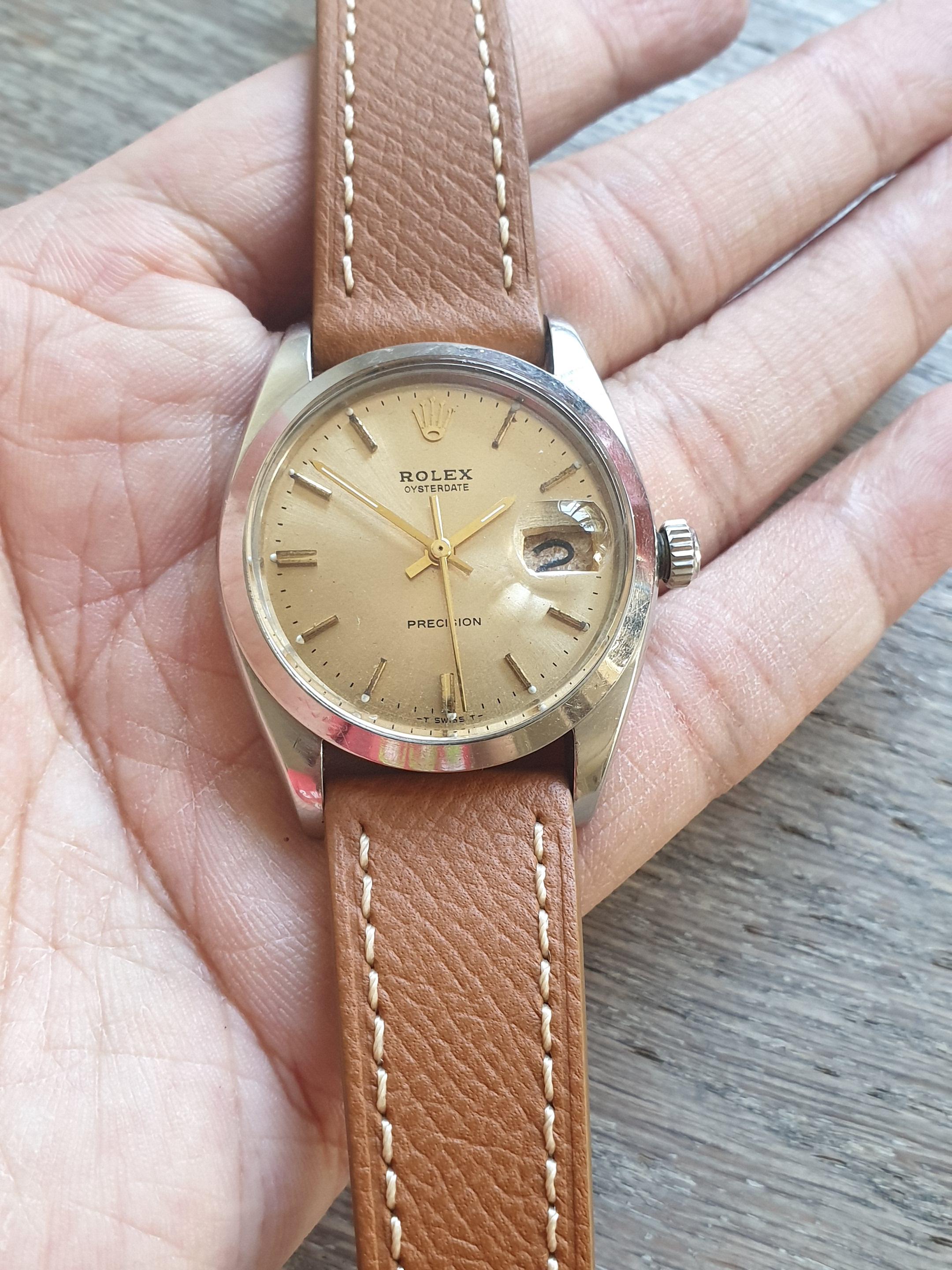 Rolex oysterdate 2024 precision 6494