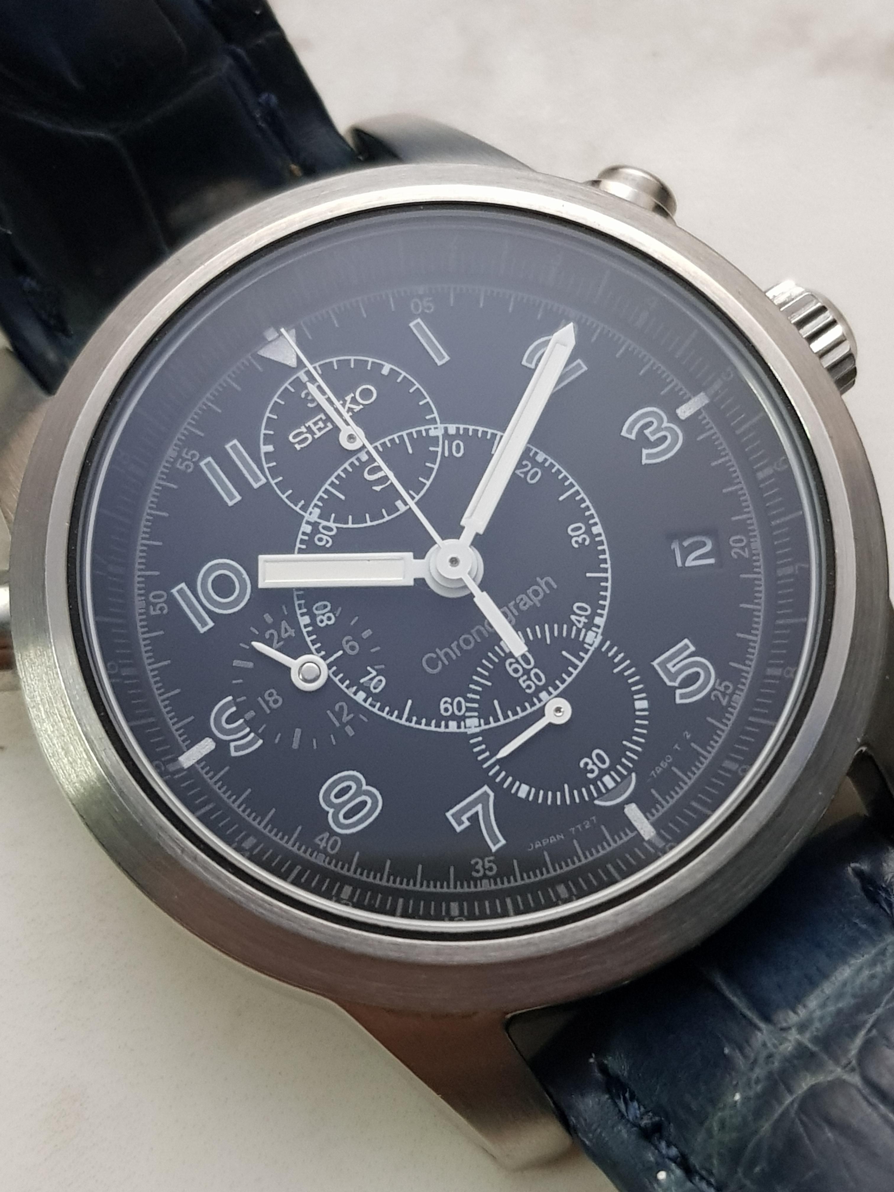 WTS] Seiko SUS Chronograph 7T27-7A40 | WatchCharts Marketplace
