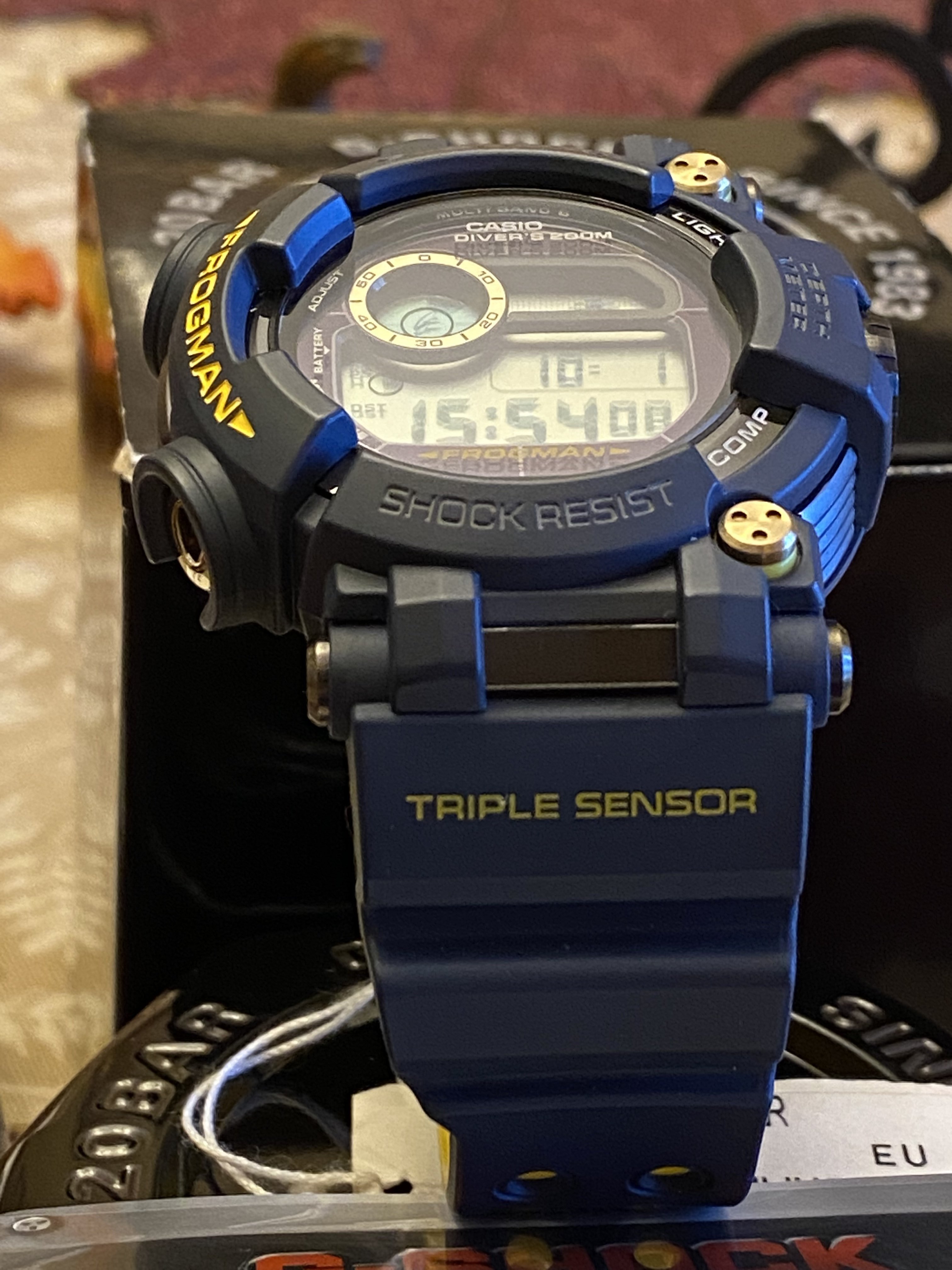 725 USD] Casio G-Shock GWF-D1000NV Frogman Multi-Band 6 Tough 