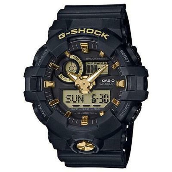 CASIO G-Shock Analog-Digital Black/Gold | GA710GB-1A main image 0