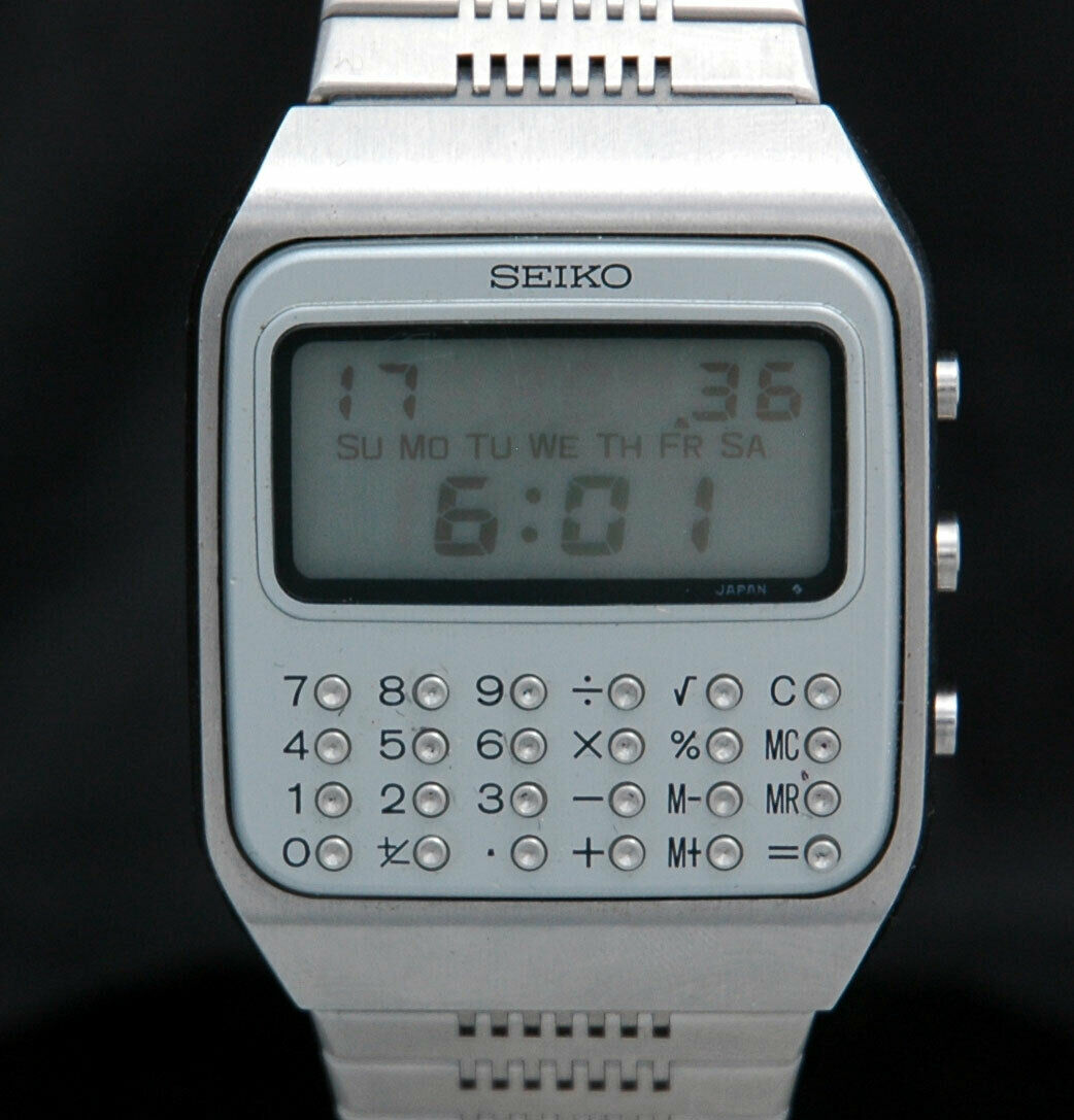 seiko calculator watch 1977