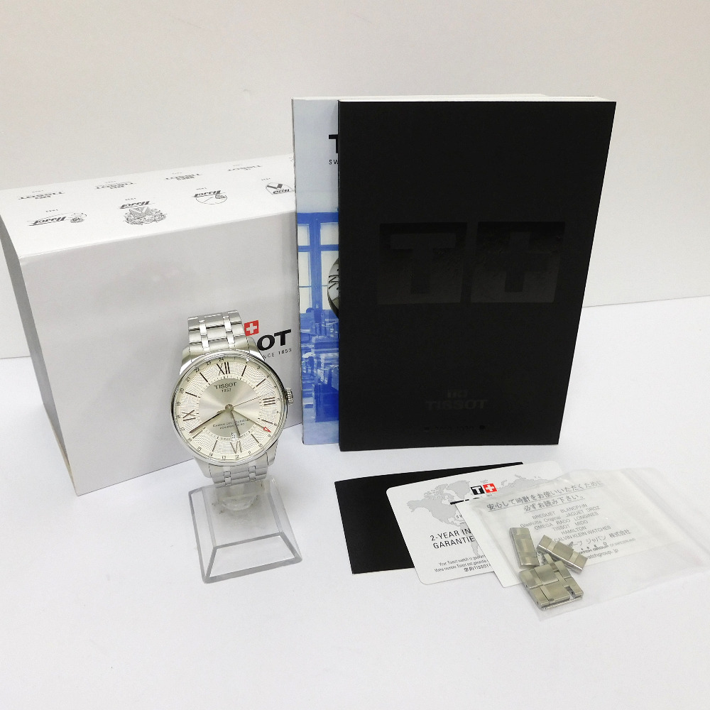 Tissot Watch Shamin de Turrell GMT T099.429.11.038.00 Silver Pawn