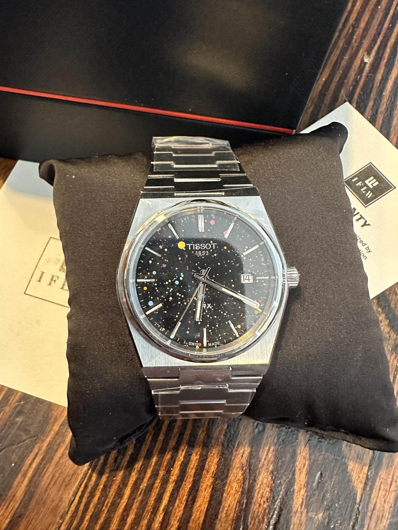 WTS Tissot PRX Galaxy dial IFL Watches limited edition by the