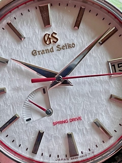 8 900 USD FS Grand Seiko RED SNOWFLAKE AJHH SBGA421