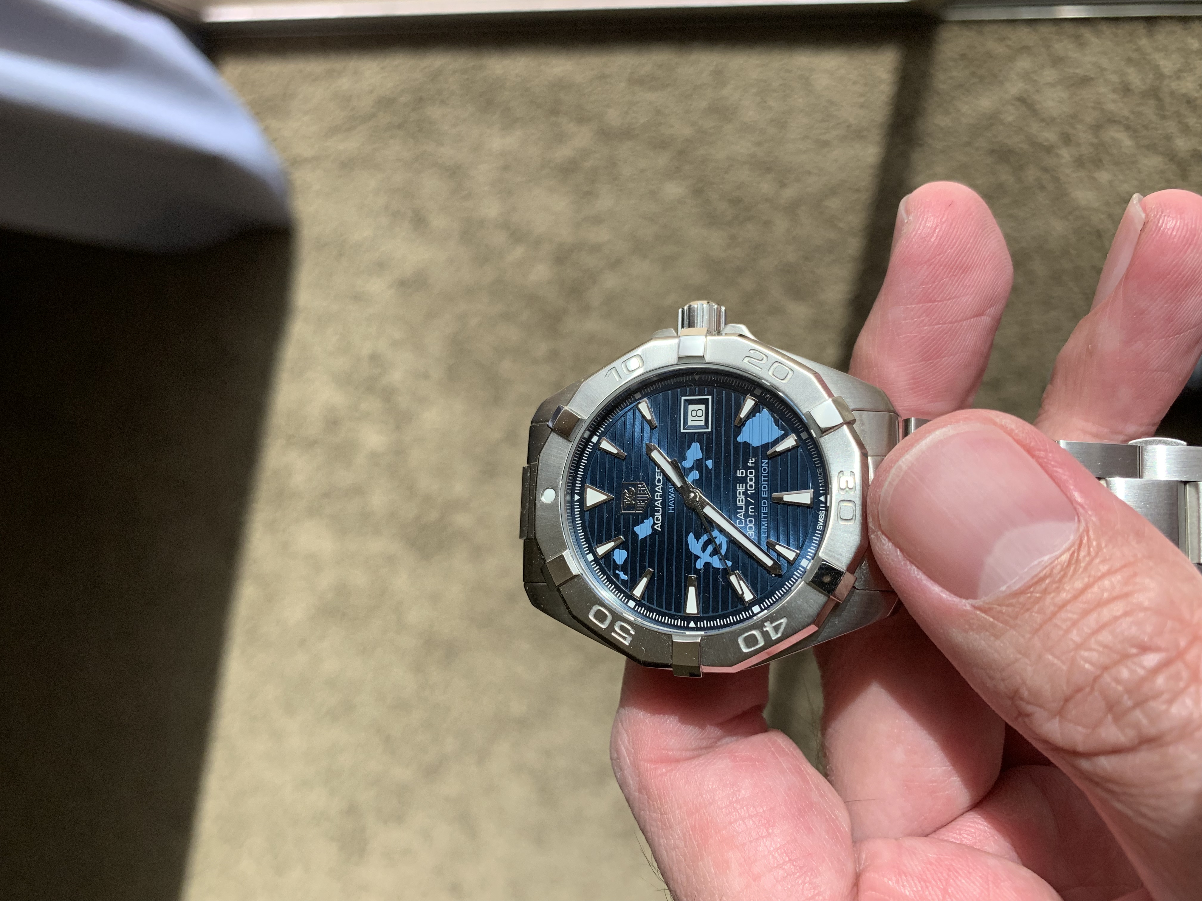 FS Tag Heuer WAY2119 Blue 40.5mm Aquaracer 300M Calibre 5 Auto