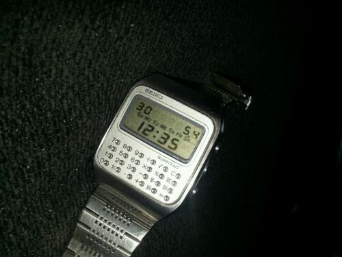 seiko calculator watch 1977