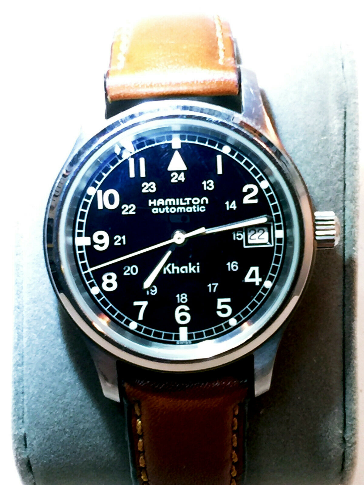 Vintage Hamilton 9721B Khaki Automatic Watch Genuine Swiss 25