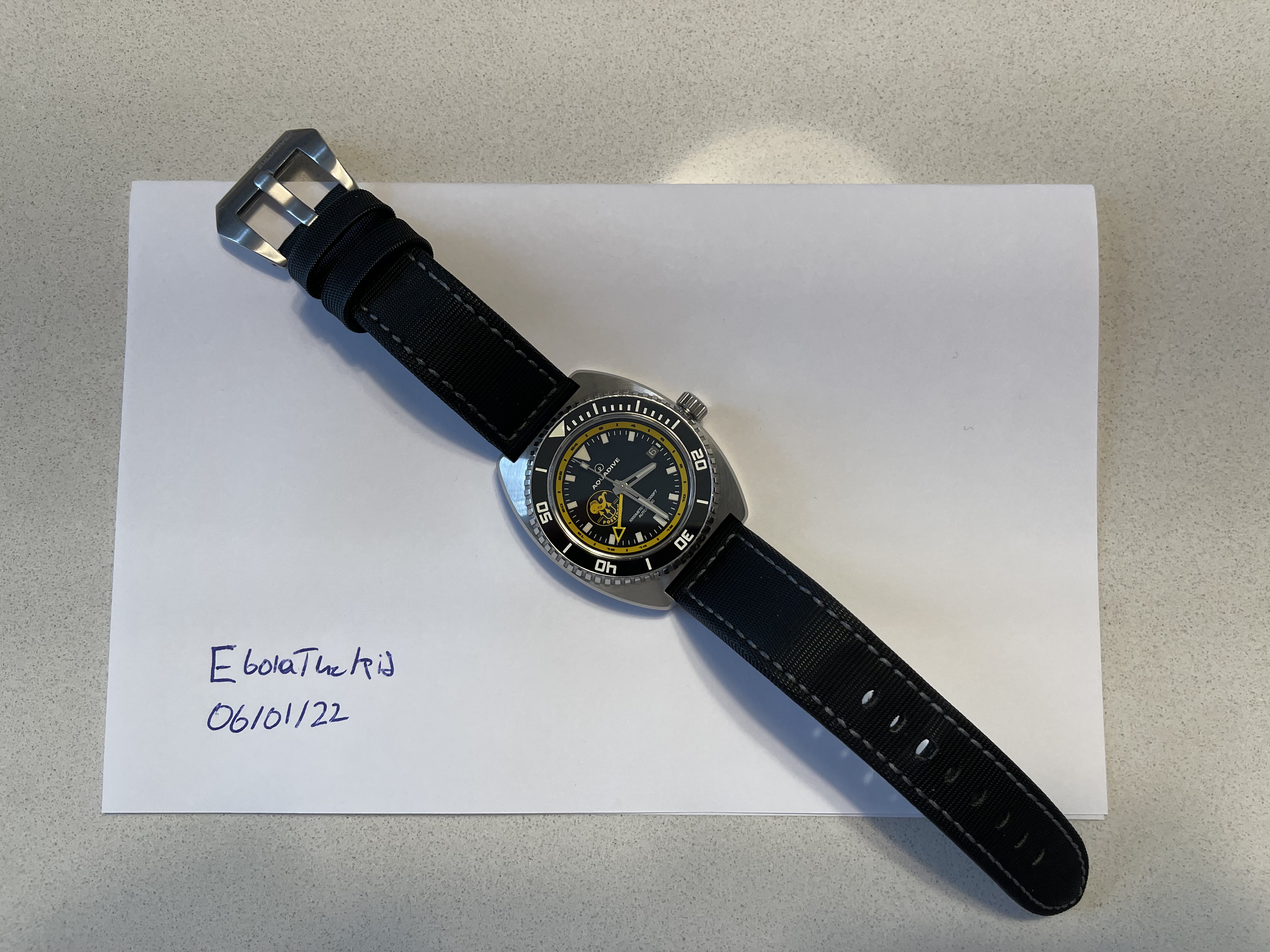 WTS Aquadive Poseidon GMT Limited Edition WatchCharts Marketplace