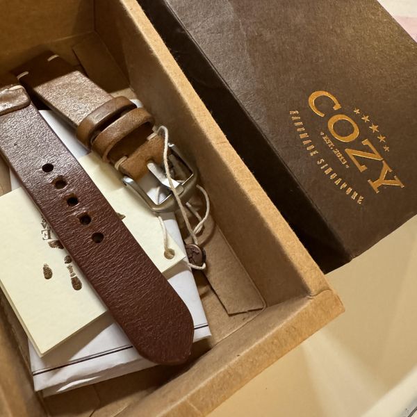 [WTS] Cozy 20mm Leather Strap Brown | WatchCharts Marketplace