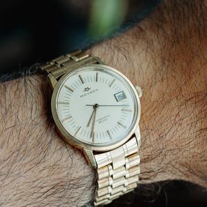 メンズ スイス製 Curtis オートマチック 25ジュエル レア腕時計