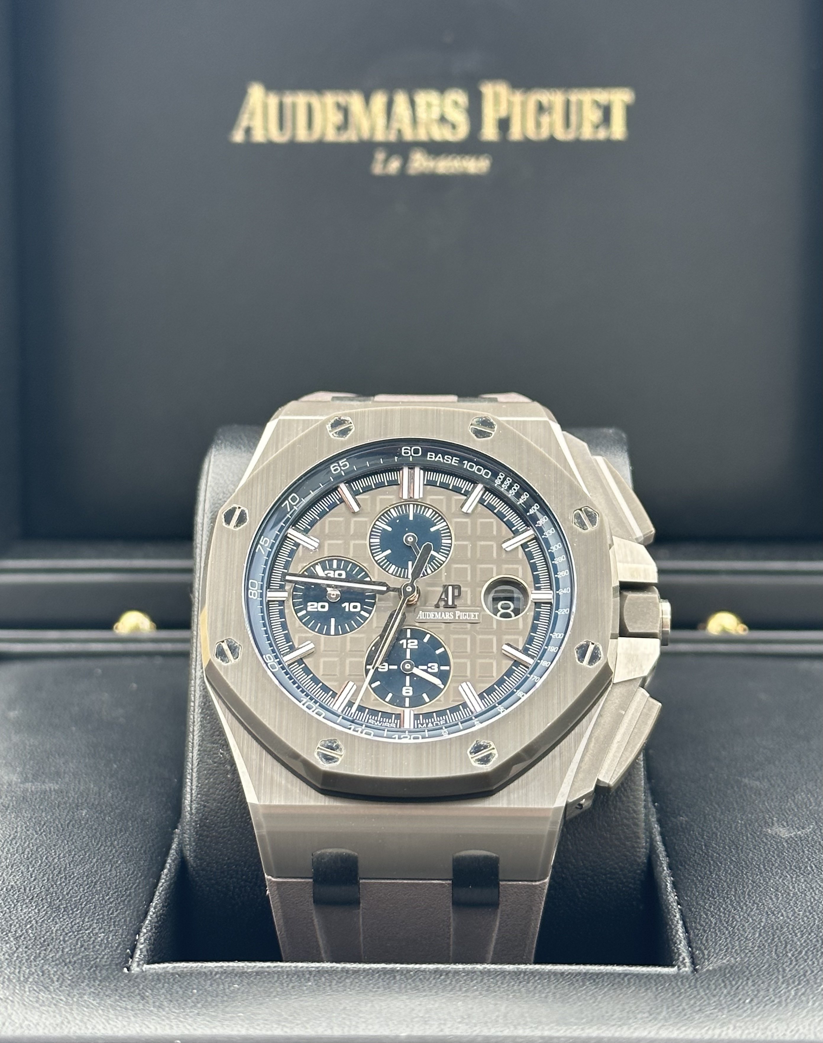 FS Audemars Piguet Royal Oak Offshore Chronograph. Grey Blue. Ceramic. 26405CG. WatchCharts Marketplace