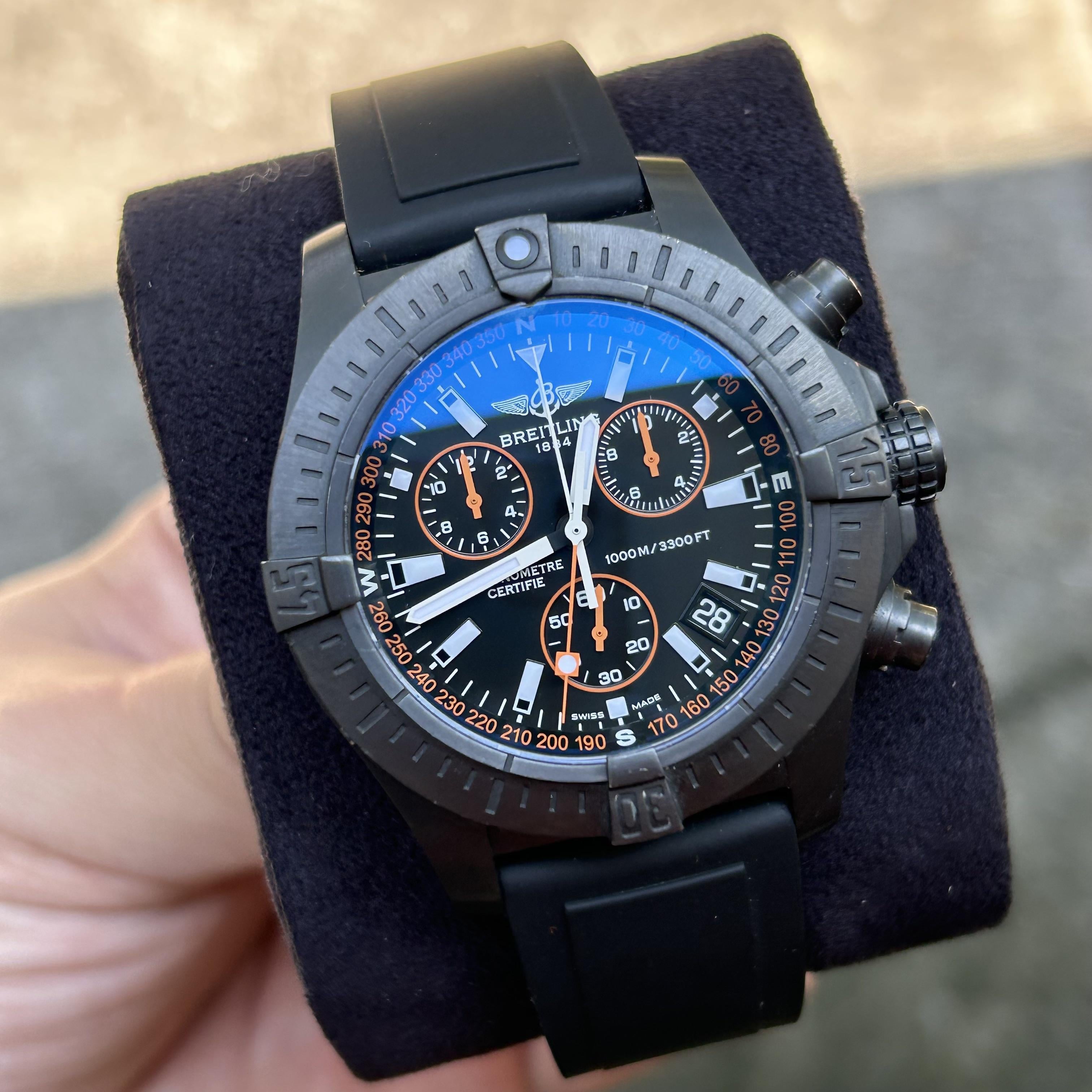 Breitling discount avenger blacksteel