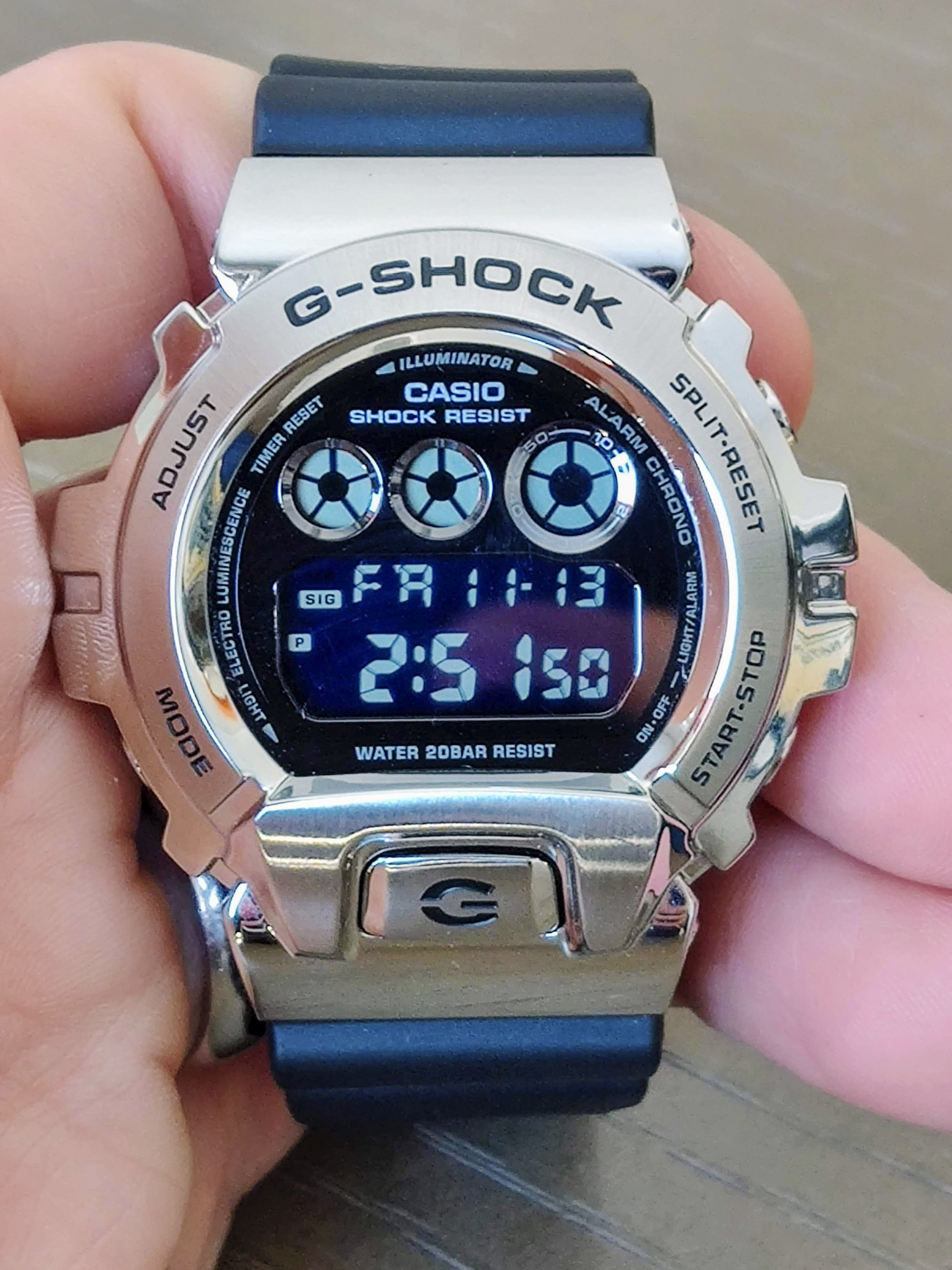 FS: Casio G-Shock GM6900-1, 25th Anniversary Edition Stainless