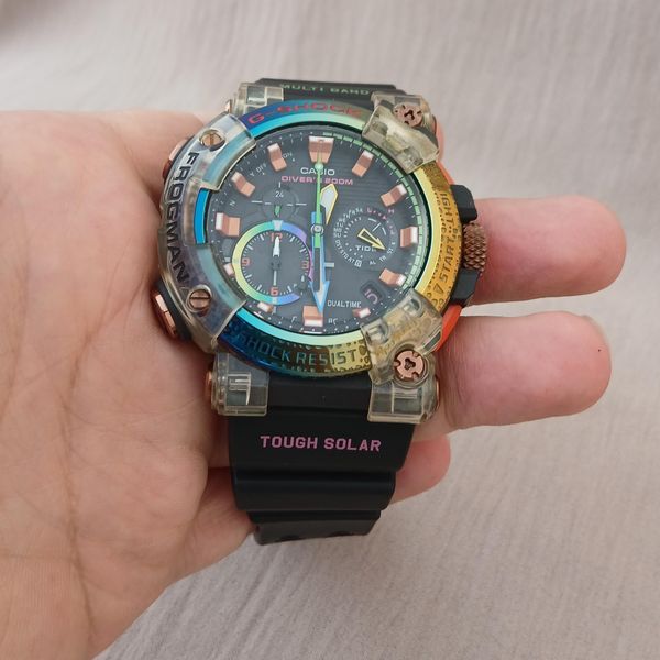 WTS] Excellent Casio G-SHOCK Frogman Borneo Rainbow Toad GWF