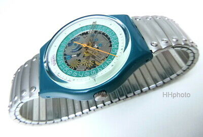 Swatch elastic hotsell metal strap