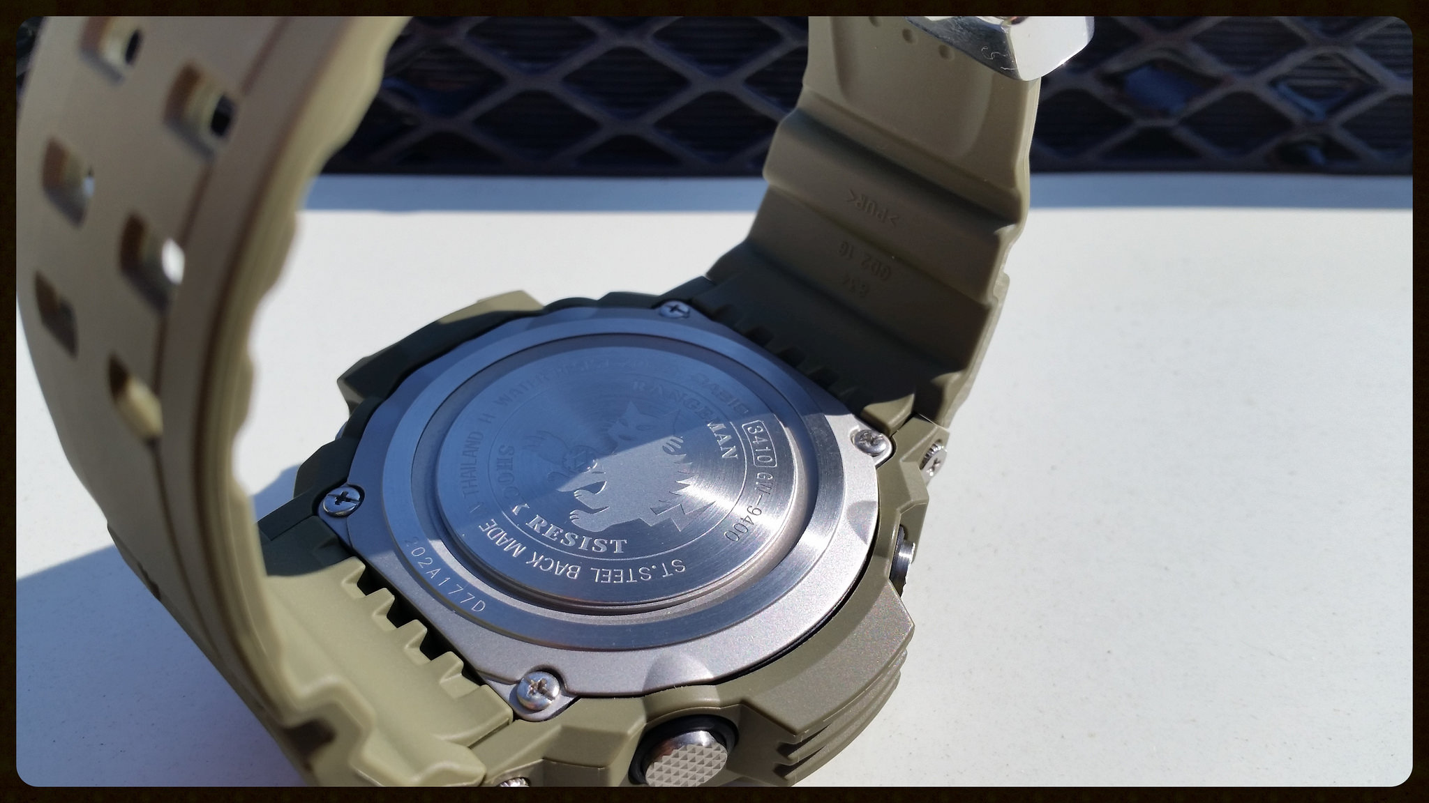 FS: CUSTOM POSITIVE DISPLAY GW-9400-3 OLIVE GREEN Rangeman CASIO G 