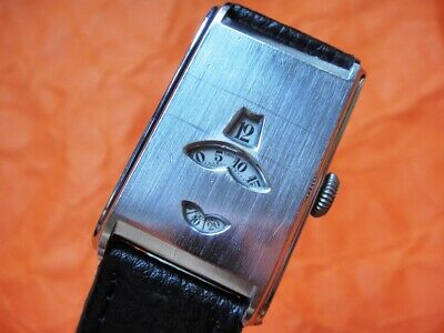 1932 MIMO by GIRARD PERREGAUX ART DECO SWISS DIGITAL MENS WATCH