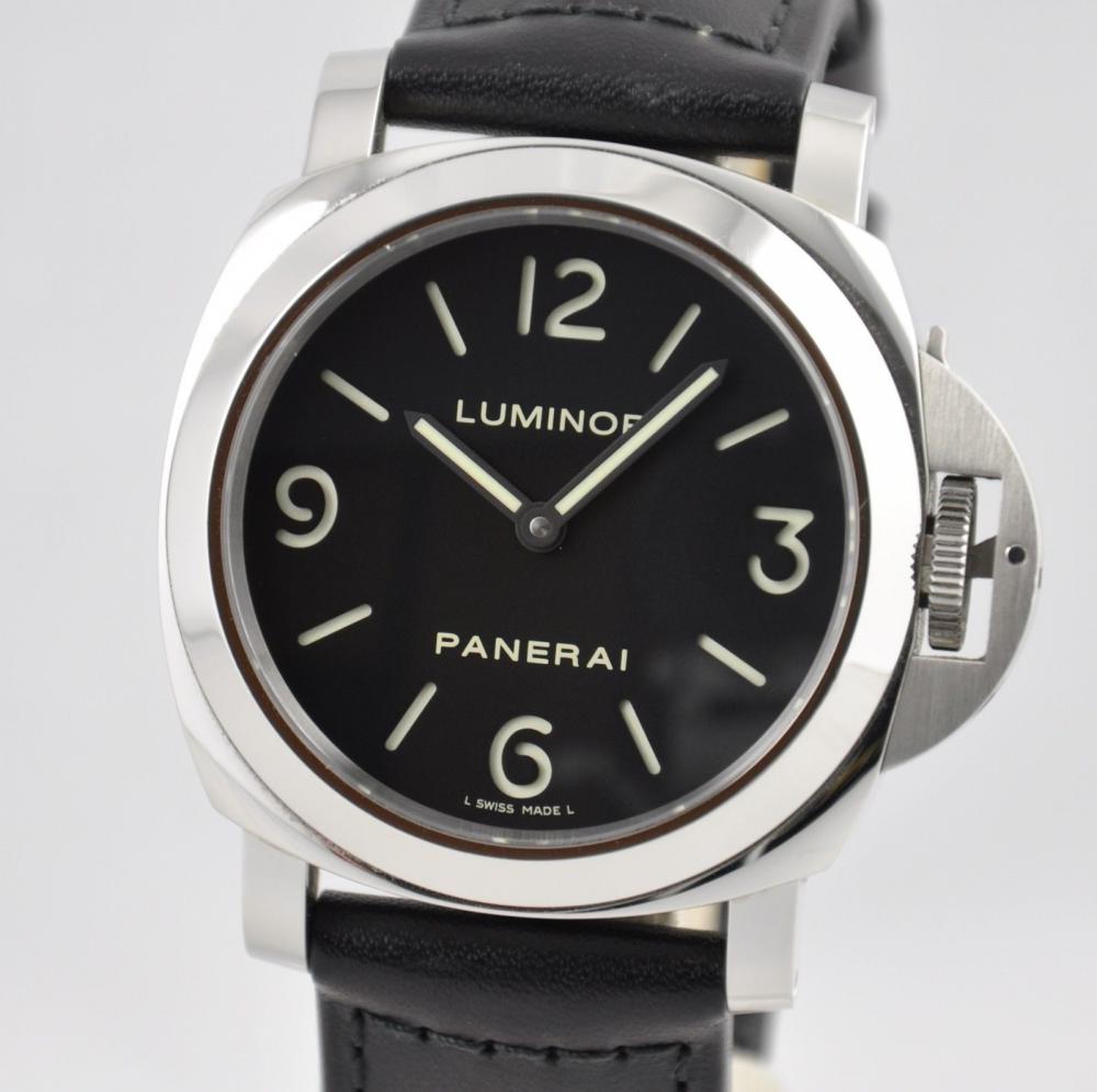 FS 2014 Panerai Luminor Base Pam 112 44mm PAM00112 Black Manual