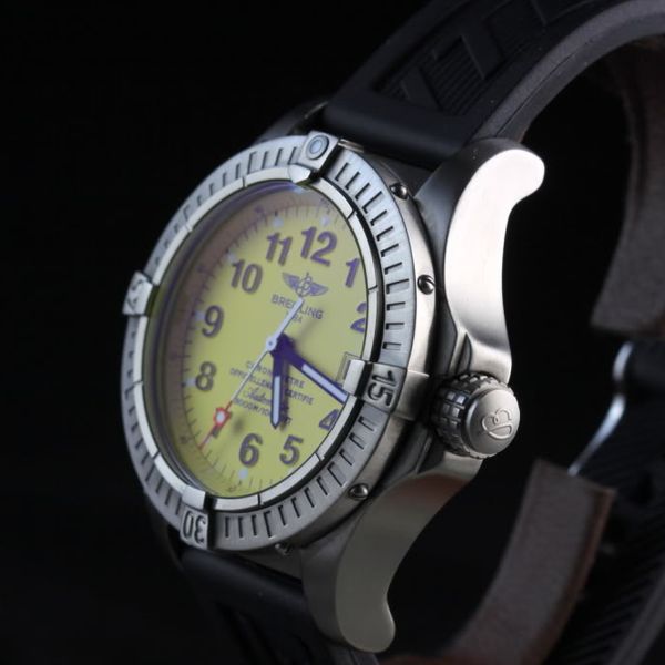 FSOT: BREITLING SEAWOLF Titanium, Rubber Strap | WatchCharts