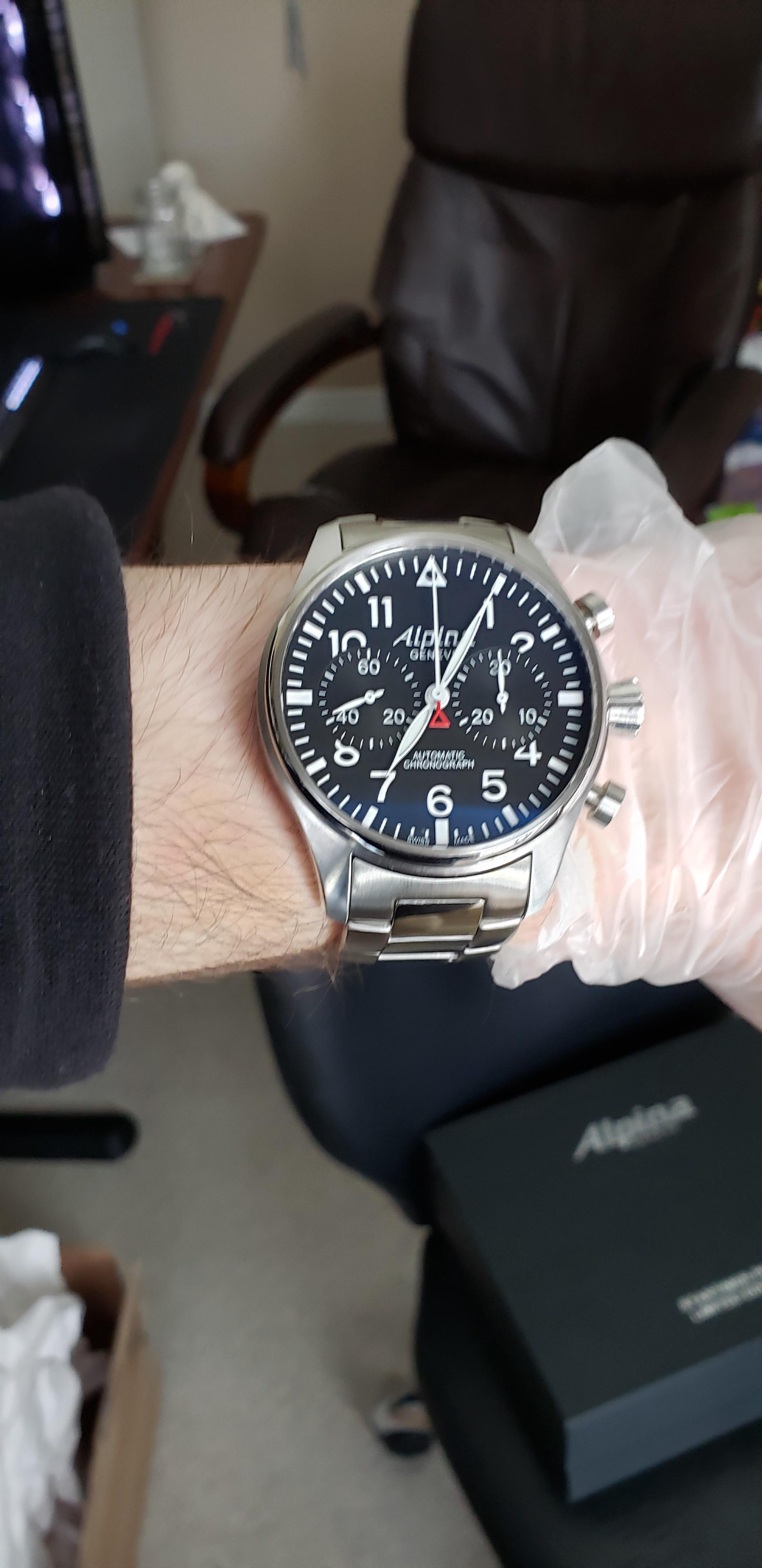 Alpina startimer sale classic chronograph al860x4sp6