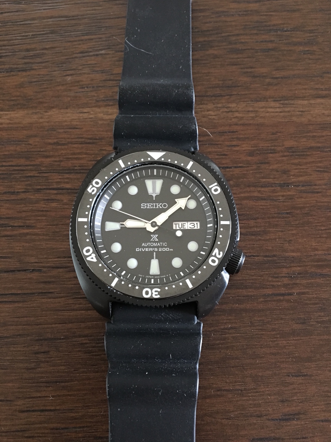 Seiko srp777 online bezel