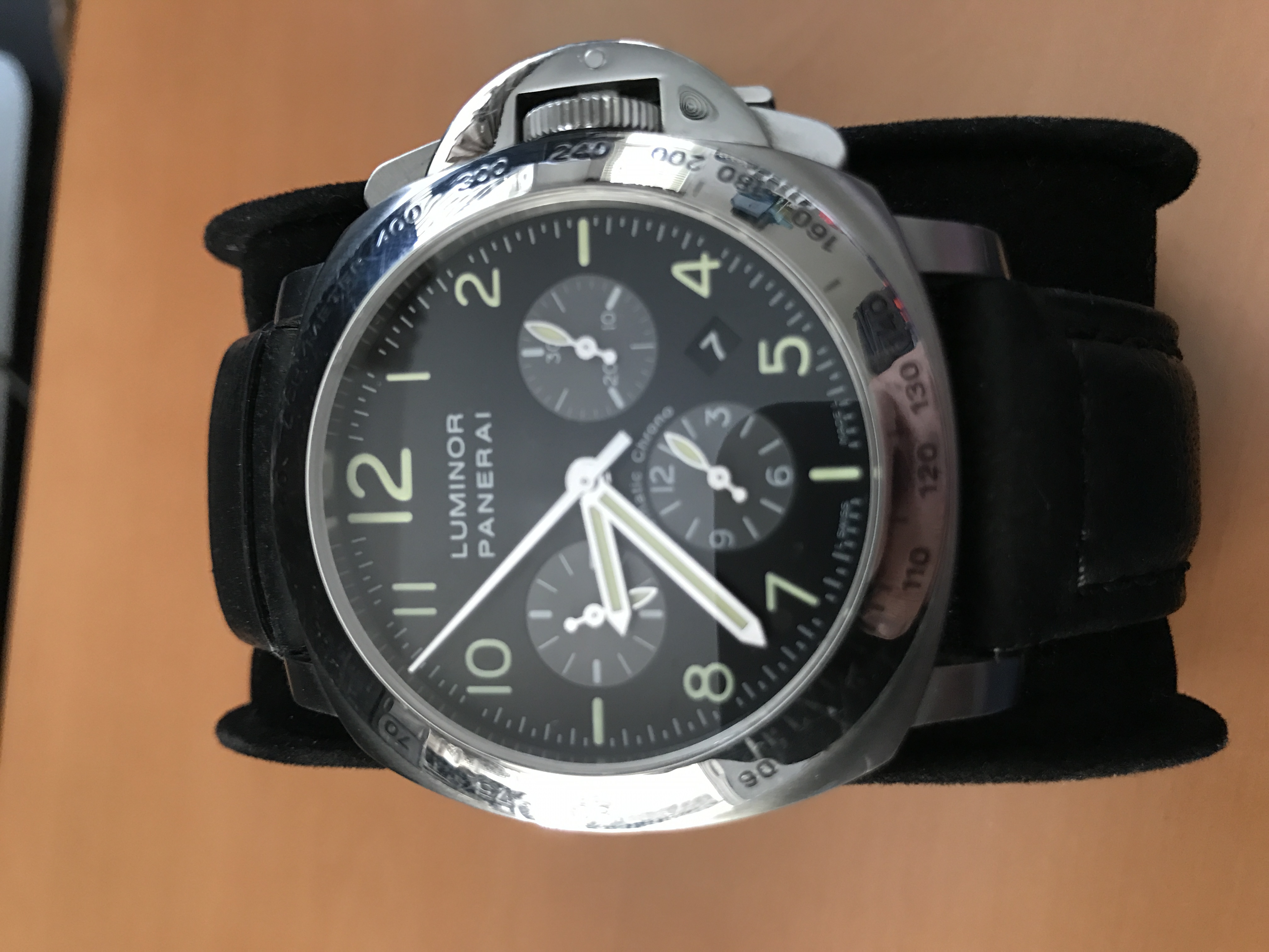 FS FT Panerai 44mm Chrono PAM162 Montegrappa Pen extras