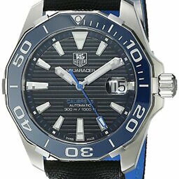 Tag Heuer Aquaracer Blue Dial Watch for Men - WAY211B.FC6363