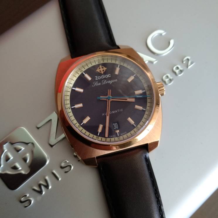 Montre Zodiac Sea Dragon 202258 Homme - Chronographe Suisse - Reconditionnée - Valeur ~1450€