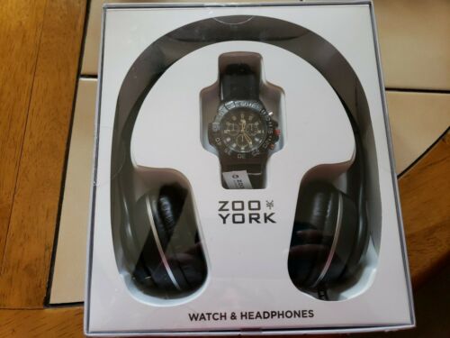 Zoo york 2025 watch and headphones