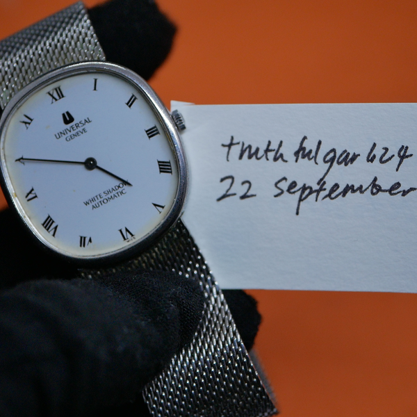 [WTS] Universal Geneve White Shadow Automatic MicroRotor Ultra Thin