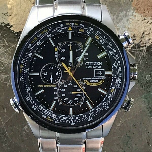 Citizen Eco Drive Blue Angels Chronograph Men's Watch AT802054L