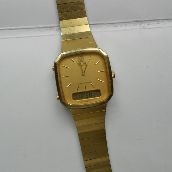 seiko H448 vintage quartz JAPAN 80S rare watch WatchCharts