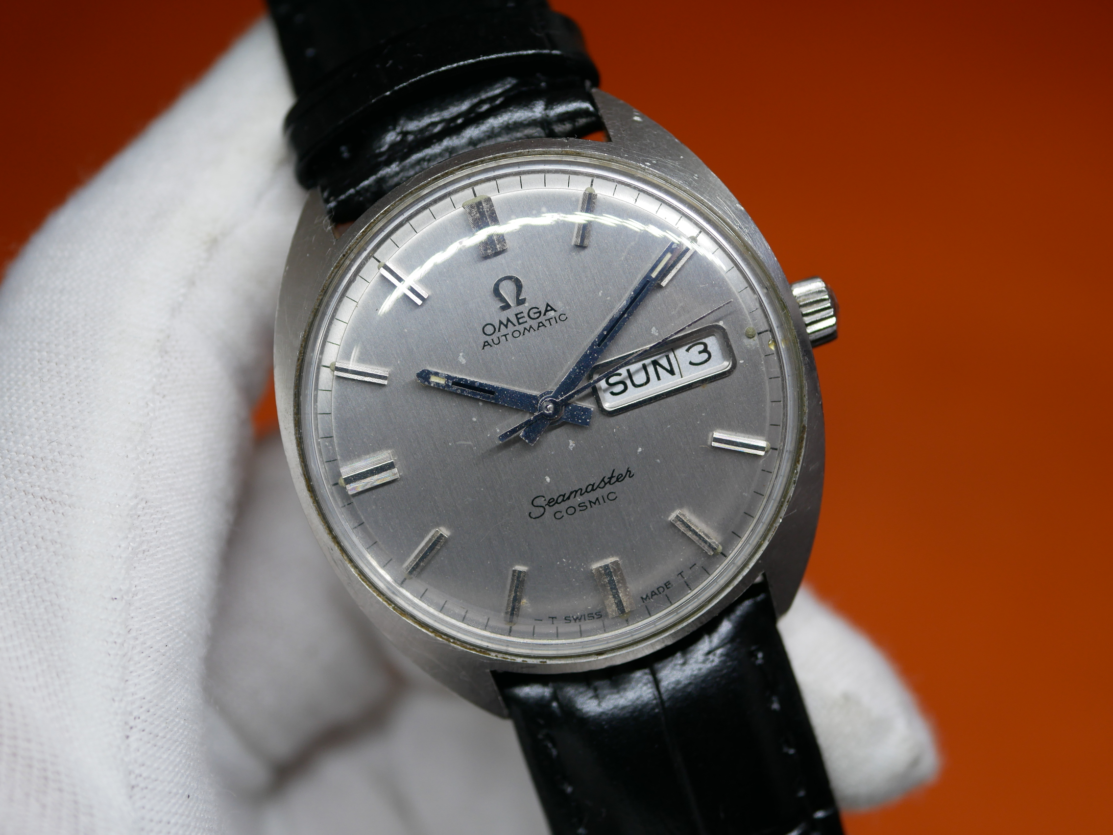 Omega seamaster cosmic clearance 1969