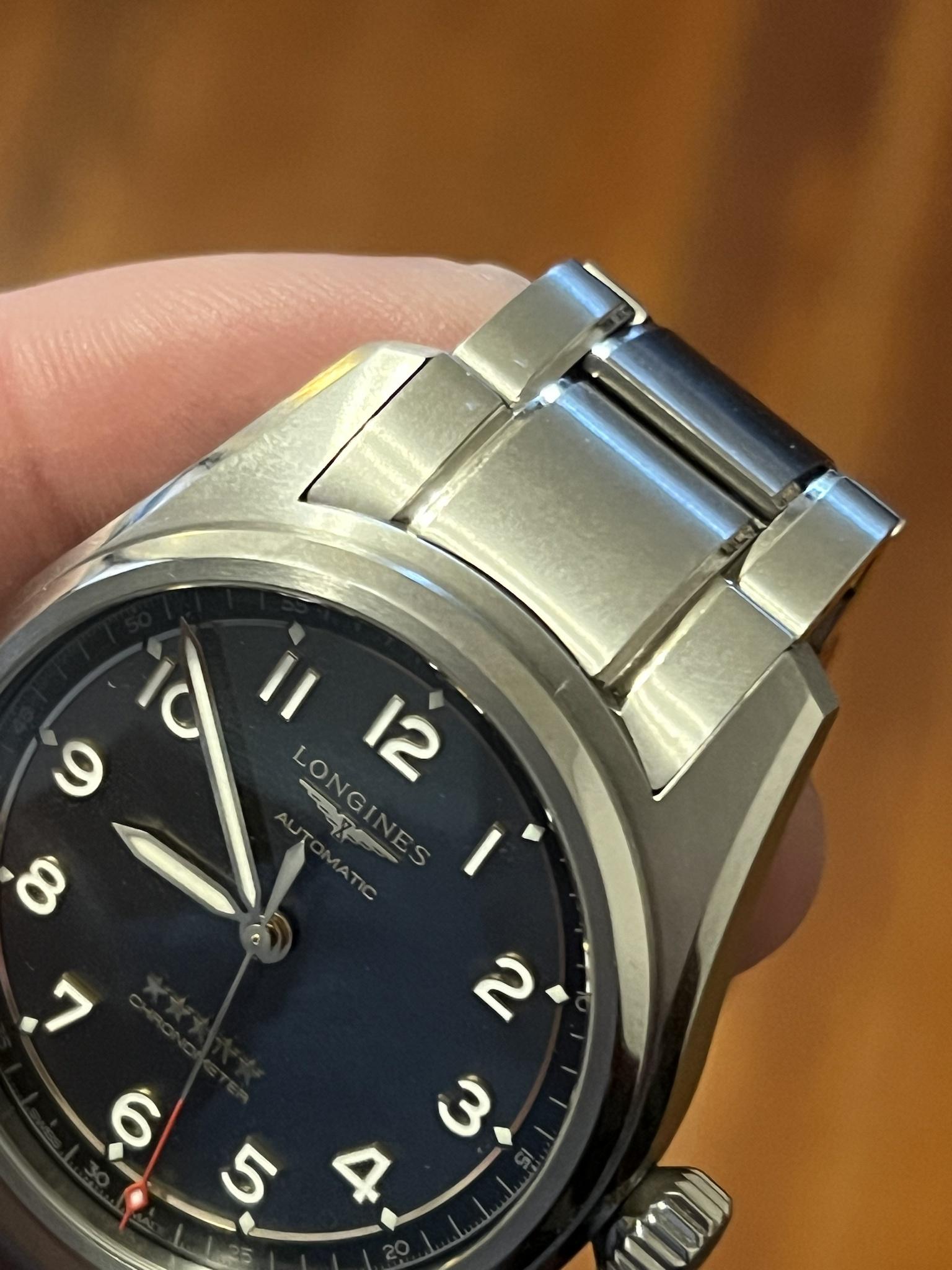 WTS Longines Spirit Titanium 40mm Ref. L3.810.1.53.6 with OEM